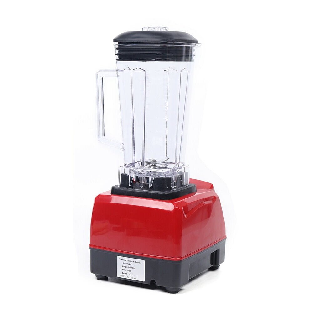 2HP 2L Professional Power Blender Heavy Duty Commercial Blender Mixer Juicer, YL-010 Red