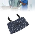 thumbnail image 1 of Sac de Rangement Suspendu pour Chaise, Sac Suspendu Léger avec Sangles Réglables pour Chaise Violet, Étoiles, Floral Bleu, 1 of 7