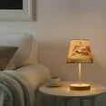 thumbnail image 6 of BZSMCE Table Lamp Creative Springtime Friendship Pattern Simple Pattern Night Light, 6 of 8