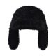 thumbnail image 2 of Gorro de felpa con orejas largas Yuyangstore Gorro de Invierno para adultos Negro, 2 of 8