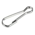 thumbnail image 1 of 36 pcs ganchos de resorte ganchos de clip a presión 50x15x3.8mm 304 Tono de plata de acero inoxidable, 1 of 4