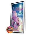 thumbnail image 2 of Cuadros Decorativos 5D DIY Diamond Art Kits Full Round Drill Beach Shell Series para Office Home Wall Wdftyju de costura negro 4 estilos, 2 of 9