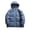 Blue, variant on Vedolay Parka Jackets Coat for Men Slim Coat Trench Jacket Long Parka Overcoat Outwear Blue,M