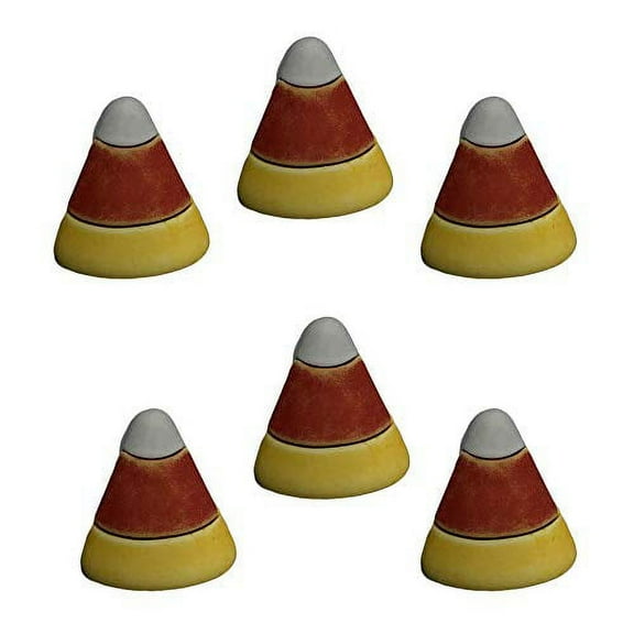 Buttons Galore Craft & Sewing Buttons - Candy Corn - Set of 3