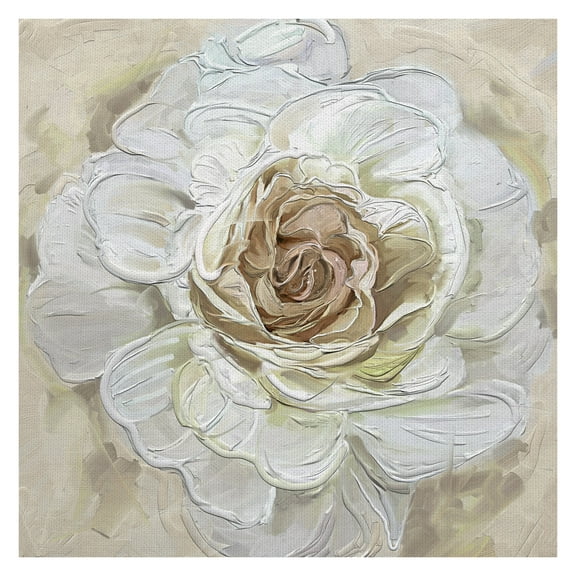 Masterpiece Art Gallery Radiant Rose Gold By Studio Arts Canvas Art Print 30" x 30"