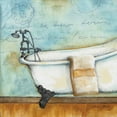 thumbnail image 2 of Knold, Donald 12x12 Black Ornate Wood Framed with Double Matting Museum Art Print Titled - Relax Bath, 2 of 4