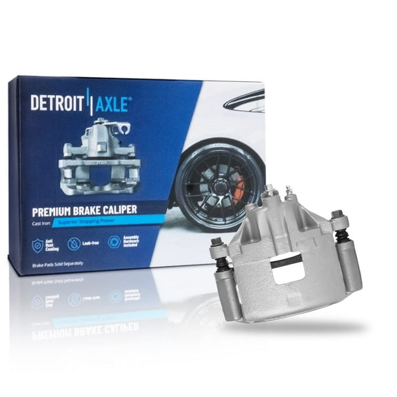 Detroit Axle - Front Left Brake Caliper w/Bracket Replacement for Pontiac Grand Prix Montana Buick LeSabre Regal Century Chevrolet Venture