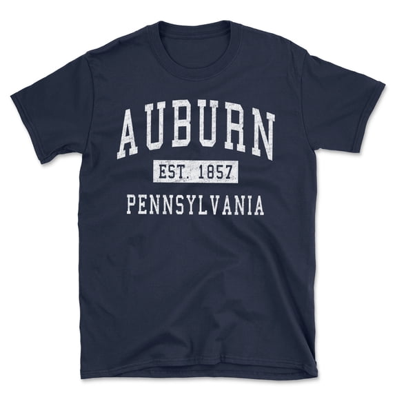Auburn Pennsylvania Classic Established Men's Cotton T-Shirt