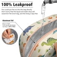 thumbnail image 5 of Womens Beige Dinosaurs Plants Leaves Pattern Lunch Box for Work,Insulated Lunch Bag for Women,Loncheras Para Mujer,Leakproof Adult Lunch Bag for Work,Beach,Travel,Picnic,Camping, 5 of 7
