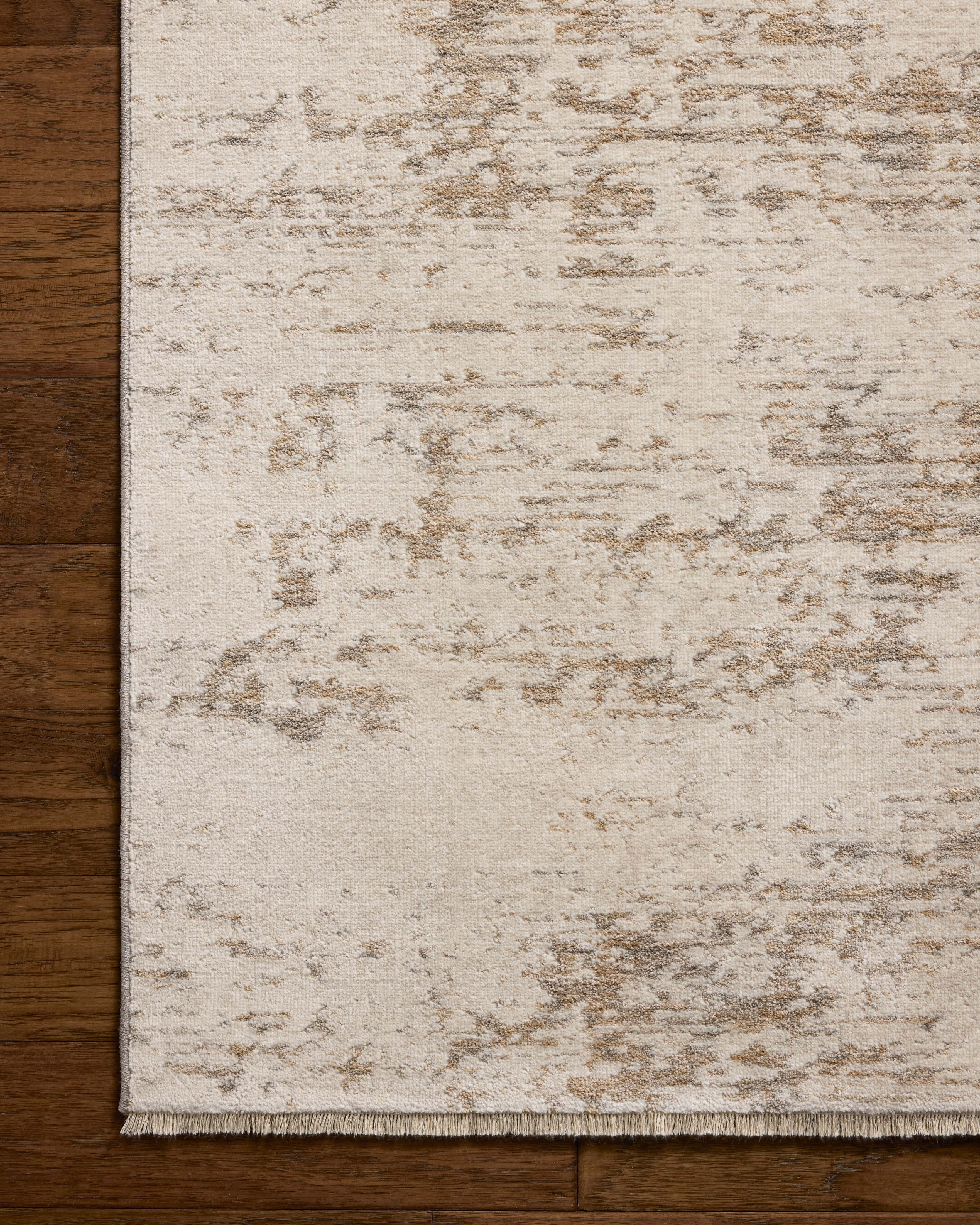 Loloi Nellie Dove / Natural 5'-1" x 7'-6" Area Rug