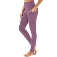 thumbnail image 2 of Workout Pants with Pockets for Women Baeitkot High Waist Solid Color Tights, Breathable Running Leggings for Exercise and Casual Outings Rose Gold S, 2 of 9