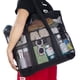 thumbnail image 3 of Bolsa de playa de malla Bolsa de ducha grande Colgando Dormitorio universitario yeacher Bolsa de almacenamiento, 3 of 7
