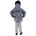 thumbnail image 2 of Jan & Jul Cozy-Dry Waterproof Boys Girls Children Jacket (Heather Grey - 8 Years), 2 of 7