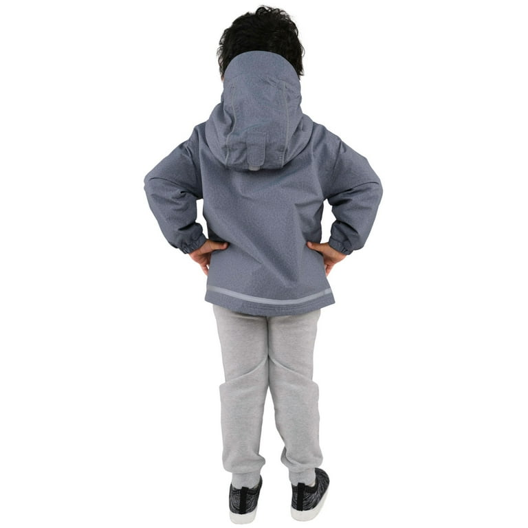Jan & Jul Cozy-Dry Rain Jacket - Heather Grey Jan & Jul Cozy-Dry Rain Jacket - Heather Grey