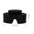 thumbnail image 2 of COMPUKAS Car Lift Rubber Pads 1Pack Black Square Jack Support Blocks for Protecting Vehicle Jack Point, 2 of 7