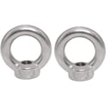 thumbnail image 5 of Tuerca de anillo M10, 6 uds., tuerca de ojo de elevación de rosca de acero inoxidable 304, tuercas de ojo para accesorios de elevación JFHHH pequeña, 5 of 5