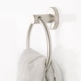 thumbnail image 2 of Seachrome Coronado Porte-Serviette Mural Rond pour Salle de Bain, Acier Inoxydable, Nickel Brossé Satiné, 2 of 3