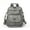 Gray, variant on PU Leather Backpack Purse. brown