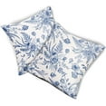 thumbnail image 5 of Blue Flowers Pillow Covers 2 Packs 18x18 Inch White & Blue Summer Throw Pillowcase Decorative Morden Blue Floral Outdoor Cushion Cover for Patio Sofa Bedroom Indoor Outdoor Party, 5 of 7