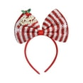 thumbnail image 2 of Skegnu Christmas Digital Decoration Headband New Years Eve Headpiece Adorable Sequined Accessory For Festive Parties Celebrations Christmas Gifts, 2 of 6