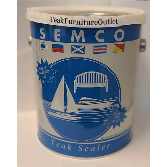 Semco Teak Wood Sealer/Sealant/Protector (Gallon) - Natural Tone Finish (1 Gallon)$$Tools & Hardware Other
