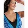 thumbnail image 5 of Embrace Your Curves™ by Miracle Brands® Women's and Plus Georgia One Piece Swimsuit, Sizes M-2X, 5 of 7