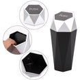 thumbnail image 2 of Mini Car Trash Can, Portable Car Trash Can With Lid, 2 of 4