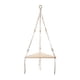 thumbnail image 2 of Estante colgante de macramé Estante de esquina Estante flotante Estante Zulema Estante de esquina para colgar en la pared, 2 of 8
