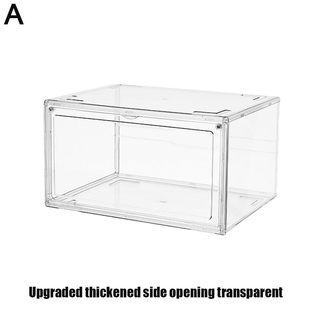 Clear Acrylic Shoe Bag Display Case Transparent Sneaker Storage Box
