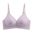 thumbnail image 5 of OVAFBAU Maternity Nursing Bras for Breastfeeding Wirefree Push Up Breathable Jelly Comfortable Daily Nursing Maternity Underwears, 5 of 7