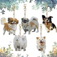 thumbnail image 3 of Llavero Con Perro Lindo Doble Cara 5 Piezas para Dijes Bolso, 3 of 9