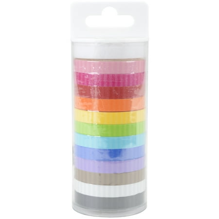 UPC: 0842715048010 | Doodlebug Washi Tape Assorted Stripe