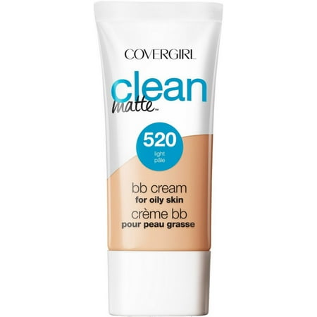 2 Pack - CoverGirl Clean Matte BB Cream Light 520 For Oily Skin 1