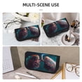 thumbnail image 5 of Fotbe Abstract Botanical Heart Pattern Pencil Case,Canvas Pen Case, Multi- Slot Pencil Pouch, Portable Pencil Bag, Pen Case for& Office, Makeup Bag ,Zipper Pouch, 5 of 6