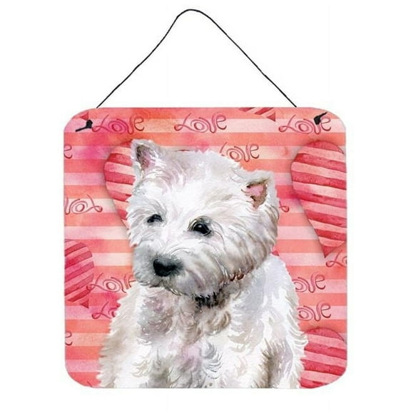 Westie Love Wall or Door Hanging Prints