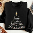 thumbnail image 3 of Christmas Sweatshirts for Womens Holiday Merry Pullover Long Sleeves Crewneck Shirts Fashion Christmas Tree Printed Blouses Casual Loose Christmas Sweatshirt, 3 of 8