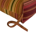 thumbnail image 4 of Greendale Home Fashions Outdoor 44'' x 22'' High Back Chair Cushion, Kinnabari Stripe, 4 of 9