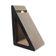 thumbnail image 1 of Rascador para gatos, sofá protector, entrenamiento, papel corrugado, triángulo, juguete para mascotas, almohadilla para rascar, juguete para rascar L, 1 of 5