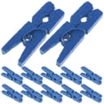 thumbnail image 2 of SHISUYAN 300Set Mini Clips Blue Rectangular Holding Paper General Users, 2 of 9