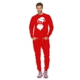 thumbnail image 2 of Christmas Sweater and Sweatpants - Sweatsuits 2Pcs Sets for Women Mens Xmas Sweatshirt and Jogger - Christmas Suit Set Super Soft High Quality - Hipster Santa, 2 of 6