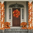thumbnail image 7 of RECUTMS 2 Pcs Fall Garland Leaves Decor for Home Artificial Fall Foliage Garland Thanksgiving Decor, 7 of 7