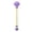 Purple, variant on Gytml Pull Out Water Squirter Gun, Shell Shaped Top Transparent Tube Water Blaster, Summer Pool Beach Outdoor Backyard Water Fighting Toy(Purple-13.77in)