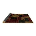 thumbnail image 2 of Ahgly Company Indoor Round Patchwork Brown Transitional Area Rugs, 8' Round, 2 of 4