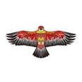 thumbnail image 2 of Cometa águila de 65 pulgadas, actividades al aire libre, fácil de volar, adultos, niños, juguetes, parque, juego familiar para patio, césped, playa, p beis rojo, 2 of 10