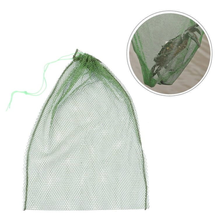 3pcs Fish Net Mesh Bags Catch Fish Mesh Bag Outdoor Fishing Tools (Random Color), Size: 70x50cm