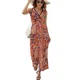 thumbnail image 1 of Vestido Paisley Game Day Florida White Marble 2 sin mangas, ropa de mujer, vestidos de verano, vestido de mujer, 1 of 8