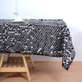 thumbnail image 5 of Efavormart 60"x102" Big Payette Black Sequin Rectangle Tablecloth, 5 of 11