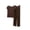 Coffee, variant on FengMoreActive Women's 2PC Pajamas Set V-Neck Tshirt And Wide Leg Pants Loose Sleepwear Suits Solid Color Casual Pajamas Sets