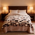 thumbnail image 1 of FcBaudy Throw Blanket, Throw Blanket for Couch Thick Raschel Blanket Winter Warm Blanket Flannel Cover Blanket Bed Sheet Double-layer Antistatic Cloud Blanket polyester Raschel blanket, 1 of 6