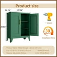 thumbnail image 6 of Erosoei Small Metal White Office Storage Cabinet with Shelves and Lock,Steel File Cabinet, 6 of 6